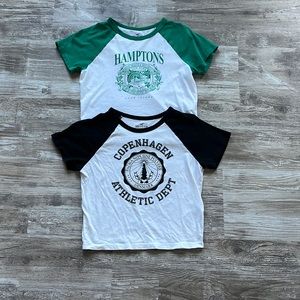 Hollister cropped tees